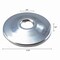 Westbrass Toilet Kit W/ 1/4-Turn nom comp Stop and Wax Ring, Lever Handle in Satin Nickel D1614TBL-05 - alternate 7