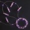 Elegani 36 LED Pink Glitter Photo Clip String Light - 13FT Decorative Lighted Garland PH-600174 - alternate 2