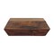 Homeroots 18in Brown Solid Wood Floating Mount TV Stand 727853 - alternate 1
