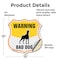 Signmission Beware Of Dog Shield Sign Warning Bad Do, 12 Inch X 12 Inch, Vinyl Decal SHI-D-12-361 - alternate 3