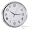 Clockswise 12-in Round Quartz Wall Clock Non-Ticking Battery Operated with Silent Sweep Movement,  QI004745.WT.12 - alternate 3