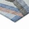Homeroots 9' X 12' Blue Geometric Washable Indoor Outdoor Area Rug 608050 - alternate 5