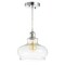 Jonathan Y Hampton 9.4 in. Adjustable Iron/Glass Pharmacy LED Pendant, Chrome JYL1104A - alternate 6