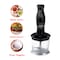 Brentwood Industries 2 Speed Hand Blender with Balloon Whisk in Black HB-38BK - alternate 6