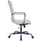 Leisuremod Harris High-Back Faux Leather Swivel Office Chair, Iron Frame HOTBL19TL - alternate 3