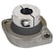 Edt FLANGEANGED BLOCK BEARING QF6AD4-20-LK - alternate 3
