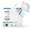 Bulbrite 8" Canless 3000K, 100w Equivalent, New Construction Integrated LED Recessed Lght Kit Metal JBOX, 2PK 861682 - alternate 3