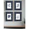 Homeroots Set Of Four Coral Silver Framed Print Wall Art, 4PK 416718 - alternate 3