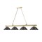 Z-Lite Cordon Heritage Brass 4 Light Billiard 2306-4HBR-SMB - alternate 4