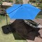 Pure Garden Offset Patio Shade 10Ft Cantilever Outdoor Umbrella with 220lb Fillable Base Crank Canopy 50-LG1039B - alternate 3