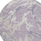 Homeroots 8' Lavender And Ivory Round Abstract Washable Indoor Outdoor Area Rug 600104 - alternate 6