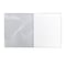 C-Line Products 8-1/2" x 10-7/8"  Charcoal and White Stripes Hardbound Notebook, 1/EA 24100 - alternate 3