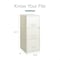 Space Solutions 14.25 in W 3 Drawer Vertical File Cabinet, Pearl White 22618 - alternate 7