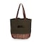 Picnic Time Family Of Brands NFL Seattle Seahawks - Coronado Canvas and Willow Basket Tote 203-00-140-284-2 - alternate 2
