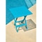 Gracious Living Quick-Fold 17'' Square Intense Teal Folding Side Table 14238-6PDQ - alternate 2