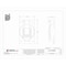 Hubbell Wiring Device-Kellems 1 Gang -Gang Vertical Weatherproof Cover, , Cast Aluminum HBL20405 - alternate 2