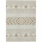 Homeroots 9' X 12' Beige Ivory And Taupe Southwestern Washable Indoor Outdoor Area Rug 613883 - alternate 7