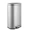 Happimess Curtis 8-Gallon Step-Open Trash Can, Platinum Silver HPM1011A - alternate 1