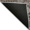 Homeroots 8' Chocolate Beige And Gray Round Floral Washable Indoor Outdoor Area Rug 605421 - alternate 6