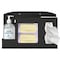 Origin Dispensing Solutions Hygiene Station-Gel Bottle-Steel-Black HS10X04BK - alternate 1