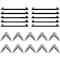 Mytee Products 10 Pcs Coil Racks for Steel Coils Securement, 10 Pcs Steel Corner Protector w..., 10PK CR33x10-SCP-Rx10-KIT - alternate 1