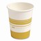 Perk Paper Hot Cups, 8 oz, White/Yellow, 500PK PK45592CT - alternate 2