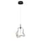 Euf Norah, Pendant, 13", Matte Black, Amber Glass 50788-033 - alternate 2