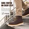 Handpoint Mens 6 in Soft Toe Work Boots-Water Resistant Brown Leather Safety Boots, EH Rated, 7 HVB305-D-7 - alternate 4