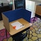 Flipside 18 x 48 Study Carrel Assorted Corrugated Pack of 12 61849-12 - alternate 6