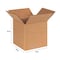 Zoro Select 6 in x 6 in x 6 in Shipping Box, Kraft, Corrugate, Single Wall, 32 ECT 11K589 - alternate 2