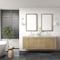 James Martin Vanities Laurent 72'' D Vanity, Light Natural Oak w/ Ethereal Noctis Top w/FreePower Wireless Charger 545-V72-LNO-FENC - alternate 4