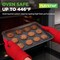 Nutrichef 3-Piece Large Nonstick Cookie Sheets for Baking NCBTLG3BK - alternate 5