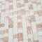 Apollo Tile Rosendal 11x11 in. Polished Thassos, Norway Rose Fish-shaped Mosaic Tile (4.2 sq ft/case) 5PK APLNOR88SC6A - alternate 3
