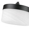 Z-Lite Renaud Matte Black 1 Light Pendant 827P6-MB-LED - alternate 4