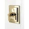 Kingston Brass Single-Handle Pressure Balanced Tub and Shower Faucet, Polished Brass KB6142NDL - alternate 2