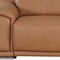 Homeroots 93in Chestnut and Silver Italian Leather Power Reclining Loveseat With Storage 720572 - alternate 6