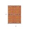 Homeroots 8' X 10' Orange Blue And Purple Geometric Washable Indoor Outdoor Area Rug 612211 - alternate 6