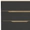 Homeroots 32" Natural And Black Four Drawer Dresser 543993 - alternate 8
