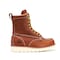 Handpoint Stylish Classic 8 in Soft Toe Mens Work Boots Leather Slip Resistant Durable Breathable, 12 HVB808EE-12 - alternate 4