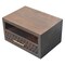 Homeroots 18" Brown Solid Wood One Drawer Floating Nightstand 712844 - alternate 4