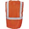 Ironwear Hi-Vis Safety Vest S Class 2 , Hook & Loop 0 Pockets 1285-O-SM - alternate 2