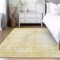 Homeroots 8' X 10' Gold Ivory And Beige Abstract Washable Indoor Outdoor Area Rug 587281 - alternate 5