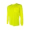 Malta Dynamics Hi-Vis Long Sleeve Shirt, Polyester, Hi-Vis Yellow, L SHL0013 - alternate 2