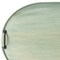 Homeroots 27in Green Mango Oval Serving Tray With Handles 388900 - alternate 4