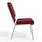 Flash Furniture Fabric Church Chair, Silver Frame, Brgundy XU-CH-60096-BY-SILV-GG - alternate 8