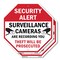 Signmission Security Alert Surveillance Cameras, 10 inch X 10 inch, Aluminum Metal Signs, 2PK OC-A-2PACK-10-328 - alternate 1