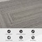 World Rug Gallery Contemporary Braided Weather Resistant Reversible Indoor/Outdoor Rug 2 ft x 7 ft Black WR112BLACK2X7 - alternate 5