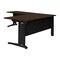 Regency Fusion Desk Shell, 66 in W X Wood, Metal, Neo Walnut MLDS663042NW - alternate 3