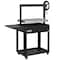 Koolmore 50 in. Argentine Charcoal Grill, Adjustable Grate Outdoor BBQ, Black KM-OG-A-45 - alternate 4