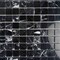 Apollo Tile Vigoro 12x12 Nero Marquina Marble Polished Black Mosaic Wall and Floor Tile, 5PK APLTRK8832A - alternate 4